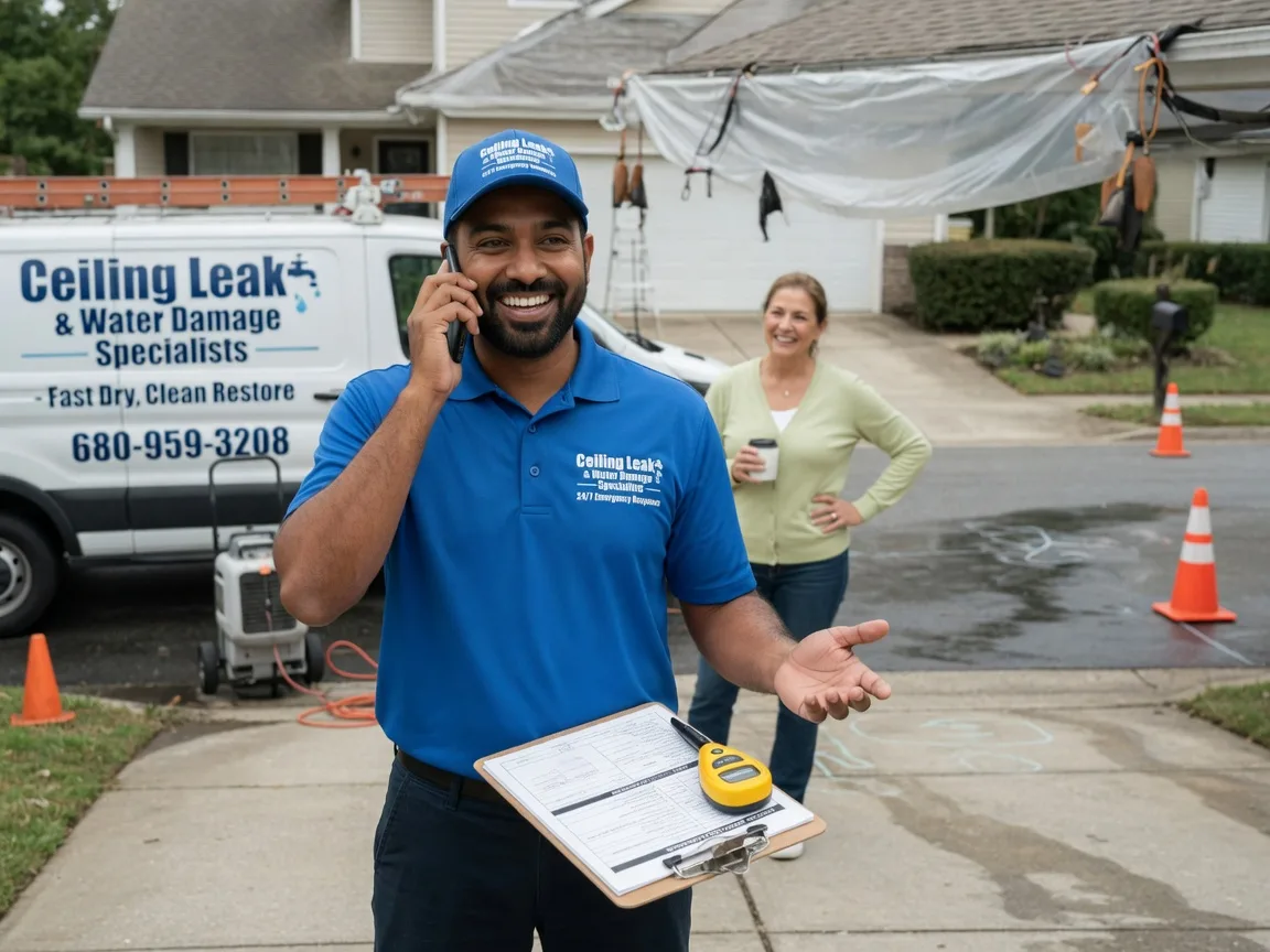 Ceiling Leak Cleanup Hilltop, WV FAQs